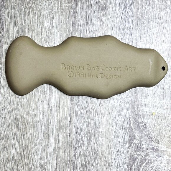 Nutcracker Brown Bag Cookie Art Chocolate Craft Art Mold 8" Long Vtg - Picture 3 of 5